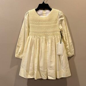 Edgehill Collection x Kristin Ellen Hockman Margaret Long Sleeve Smocked Dress
